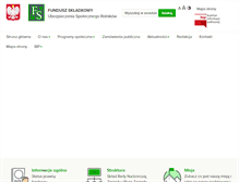 Tablet Screenshot of fsusr.gov.pl